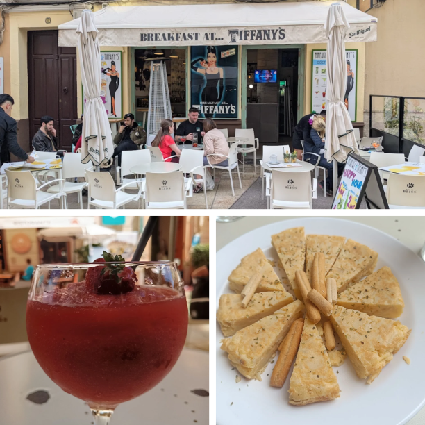 Kneipe Breakfast at Tiffany's alcazabilla malaga